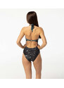 Aloha From Deer Woman's Stoneworks Open Back Swimsuit SSOB AFD1009