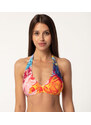 Aloha From Deer Woman's Paintjob Halter Neck Bikini Top BTH AFD325