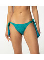 Aloha From Deer Woman's Phthalo Anti Social Bikini Bows Bottom WBBB AFD747