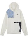 Dámská mikina Puma Paisley Hoody White-Black-Blue