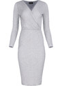 Figl Woman's Dress M637 Grey