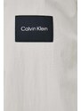 Bunda Calvin Klein pánská, béžová barva, přechodná, oversize