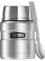 Thermos Termoska na jídlo se skládácí lžící a šálkem - nerez 470 ml