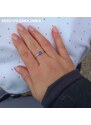 OLIVIE Stříbrný prsten NOČNÍ OBLOHA 5105