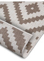 NORTHRUGS - Hanse Home koberce Kusový koberec Twin-Wendeteppiche 105460 Linen – na ven i na doma - 80x150 cm