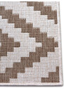 NORTHRUGS - Hanse Home koberce Kusový koberec Twin-Wendeteppiche 105460 Linen – na ven i na doma - 80x150 cm