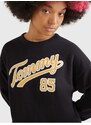 Tommy Hilfiger Černá dámská mikina Tommy Jeans - Dámské