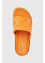 Pantofle Guess FABETZA dámské, oranžová barva, FL6BZT ELE19