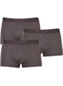 3PACK pánské boxerky Levis šedé (905042001 007)