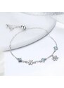 GRACE Silver Jewellery Stříbrný náramek se zirkony Winter Romance, stříbro 925/1000