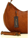 Marco Mazzini handmade Kožená kabelka přes rameno Mazzini MM220 camel