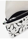 Černo-bílá dámská květovaná kabelka Desigual Onyx Venecia 2.0 - Dámské