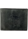 Kožená peněženka Hunters černá 3245