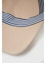 Kšiltovka Tommy Hilfiger béžová barva, s aplikací