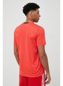 Tréninkové tričko adidas Performance Designed for Movement červená barva