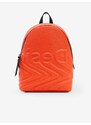 Oranžový dámský batoh Desigual Psico Logo Mombasa Mini - Dámské