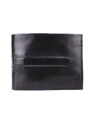 Černá pánská kožená peněženka SANCHEZ Casual no. 313 podélná