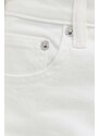 Džínová sukně MICHAEL Michael Kors bílá barva, mini