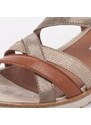 RIEKER Dámské sandály REMONTE R6251-23 hnědá