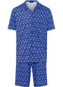 Pánské krátké pyžamo HANRO ornament reverse
