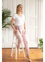 By Your Side Woman's Jogger Pants Stockholm Dusty Rose