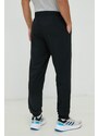 Tréninkové kalhoty adidas Stanford černá barva, hladké, IC9424