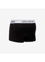 Boxerky LACOSTE Underwear Trunk 3-Pack Black
