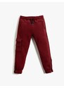 Koton Jogger Pants With Thick Flap, Pocket Detailed, Zippered Legs.