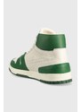 Kožené sneakers boty Mercer Amsterdam The Brooklyn High zelená barva