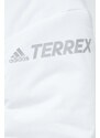 Péřová sportovní bunda adidas TERREX Myshelter bílá barva