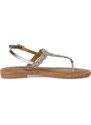 Dámské sandály TAMARIS 28197-20-941 stříbrná S3