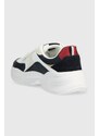 Sneakers boty Tommy Hilfiger ELEVATED CHUNKY RUNNER tmavomodrá barva