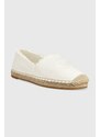 Espadrilky Tommy Hilfiger ECRU DENIM ESPADRILLE bílá barva, FW0FW07271