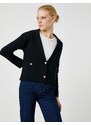 Koton Blazer Jacket Look Knitwear Cardigan