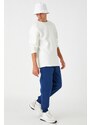 Koton Jogger Sweatpants with Lace-Up Waist.