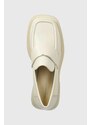 Kožené lodičky Vagabond Shoemakers DORAH dámské, béžová barva, na podpatku, 5542.001.02