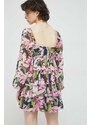 Šaty Abercrombie & Fitch tmavomodrá barva, mini