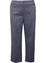 Dámské elegantní společenské kalhoty šedé A1058