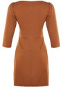 Trendyol Brown Piping Detailed Woven Dress