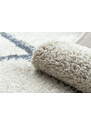 Dywany Łuszczów Kusový koberec Berber Maknes B5910 cream and grey - 80x150 cm