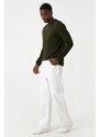 Koton Men's Khaki Sweater