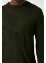 Koton Men's Khaki Sweater