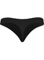 Trendyol Black-White-Lilac 3 Pack Cotton Thong Knitted Panties