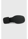 Kožené lodičky Vagabond Shoemakers Ansie dámské, černá barva, na podpatku, 5545.101.20
