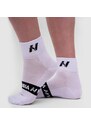 NEBBIA - Sportovní ponožky střední délka UNISEX 128 (white)