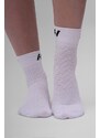 NEBBIA - Ponožky sportovní střední délka UNISEX 130 (white)