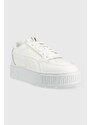 Kožené sneakers boty Puma Karmen Rebelle bílá barva, 387212