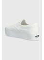 Tenisky Vans Classic Slip-On Stackform dámské, bílá barva, VN0A7Q5RW001, VN0A7Q5RW001-WHITE