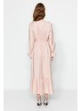 Trendyol Light Pink Evening Dress With Sequins