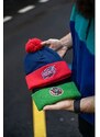 Kulich Mitchell & Ness TWO TONE POM BEANIE HWC Houston Rockets Blue